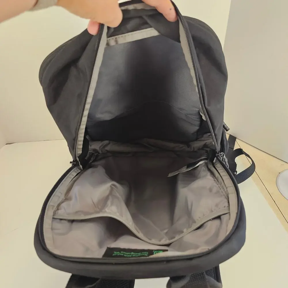 Timbuk2 McDonald’s Black Backpack Laptop School Travel Bag Yellow Logo 17x12x5